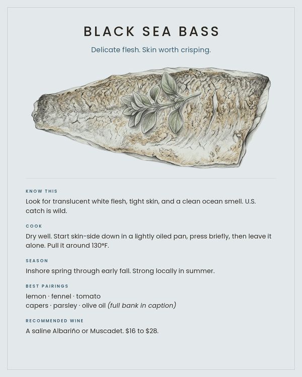 Black Sea Bass card