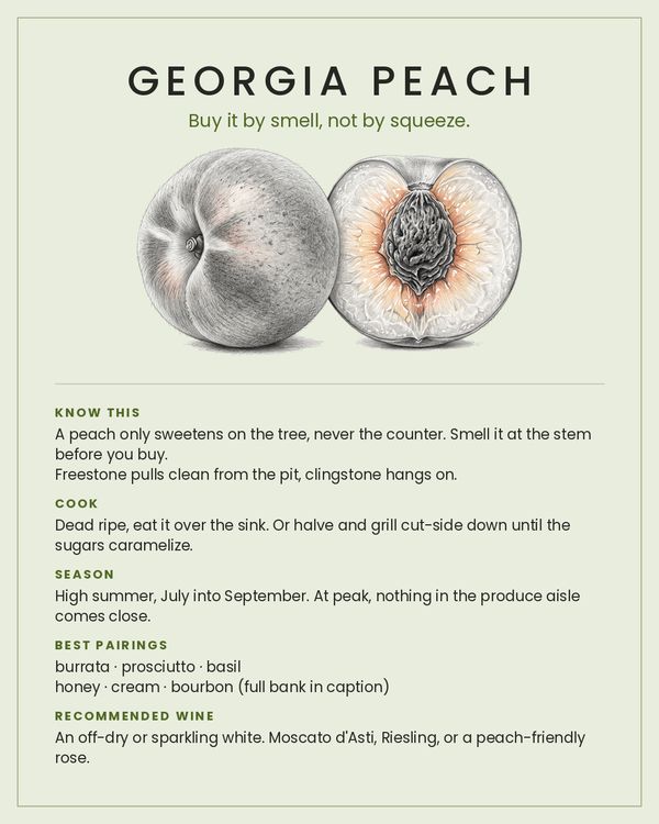 Georgia Peach card