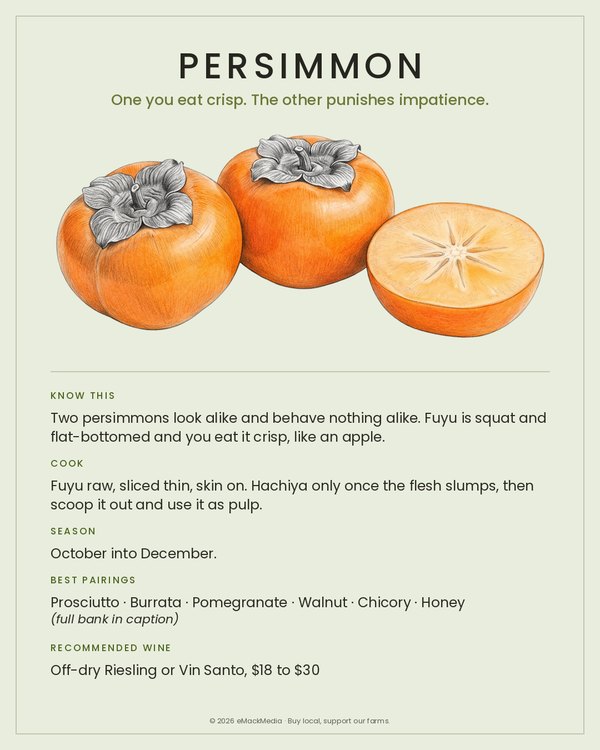 Persimmon card