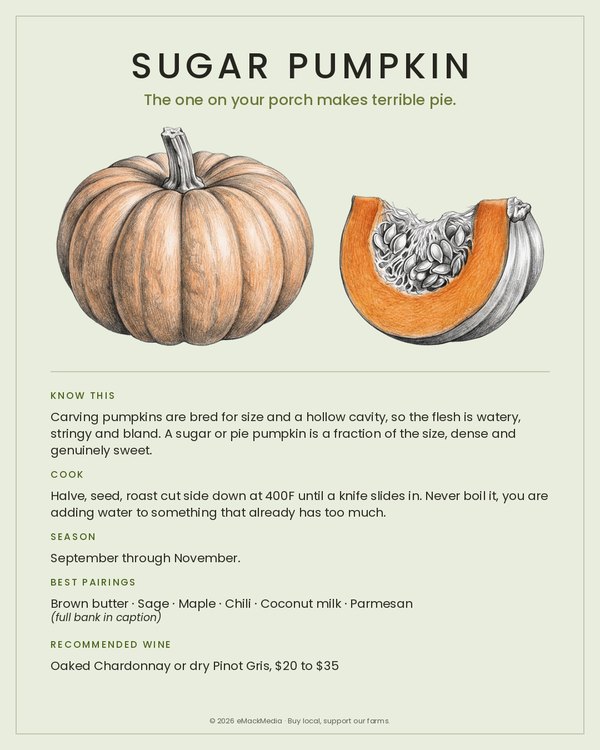 Sugar Pumpkin card