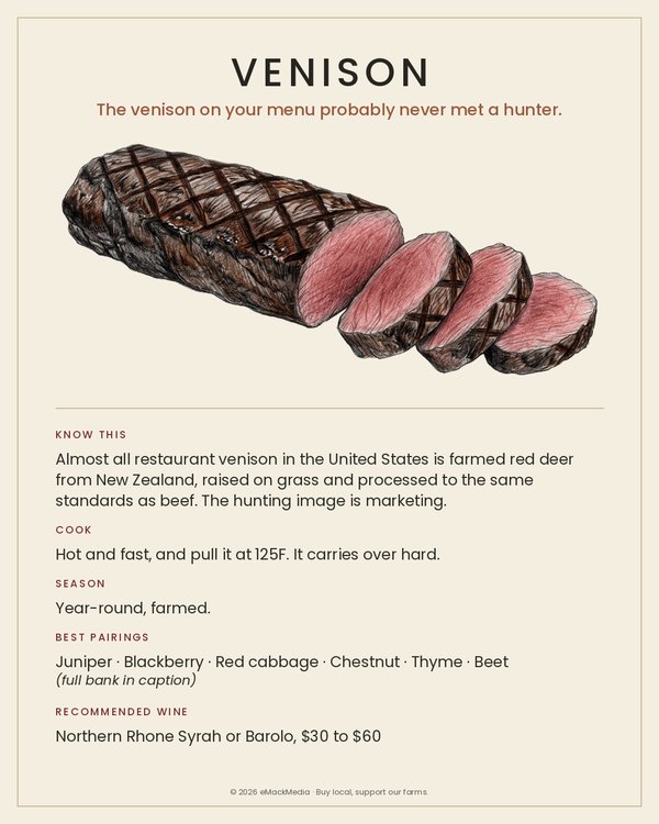 Venison card